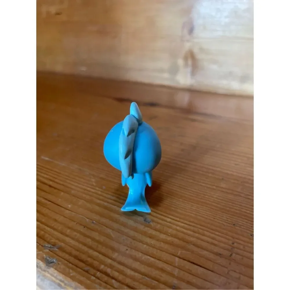 Littlest Pet Shop (LPS) Generation 2 blue cockatoo figurine, #317